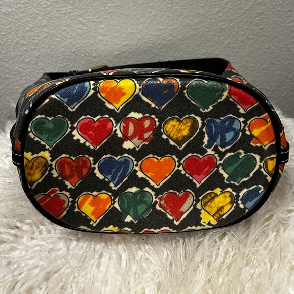 Dooney & Bourke Multicolor Heart Shoulder Bag - Picture 8 of 8